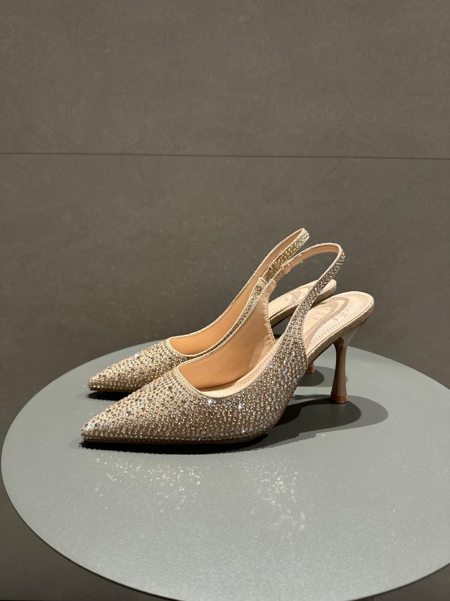 Slingback oro