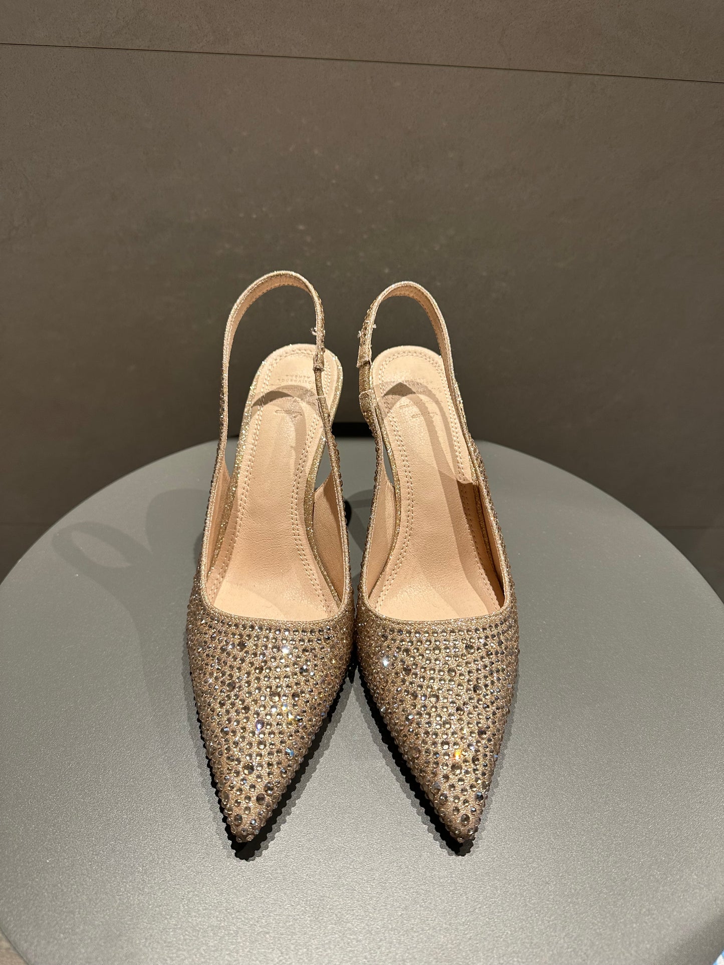 Slingback oro