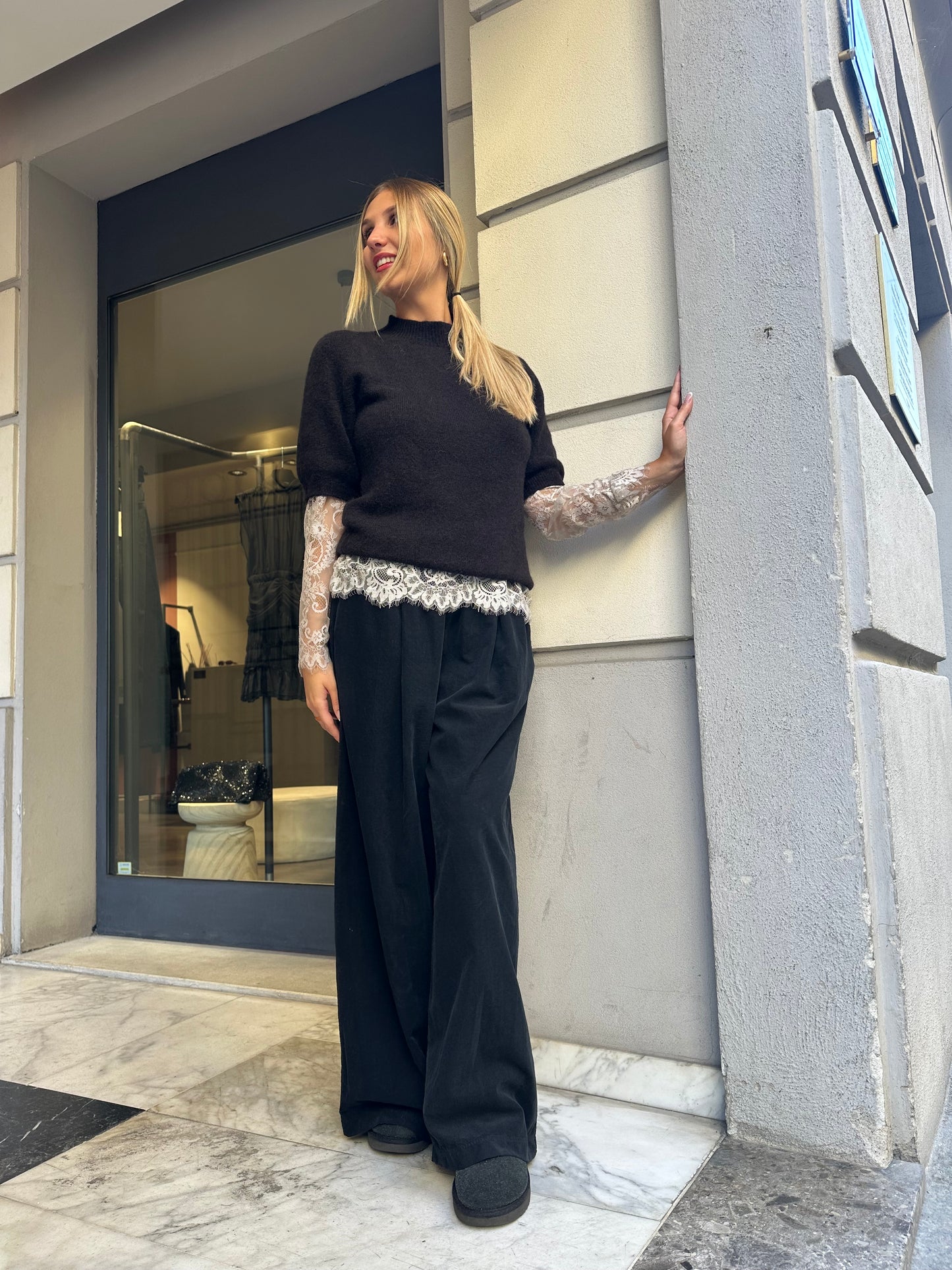 Pantalone in velluto