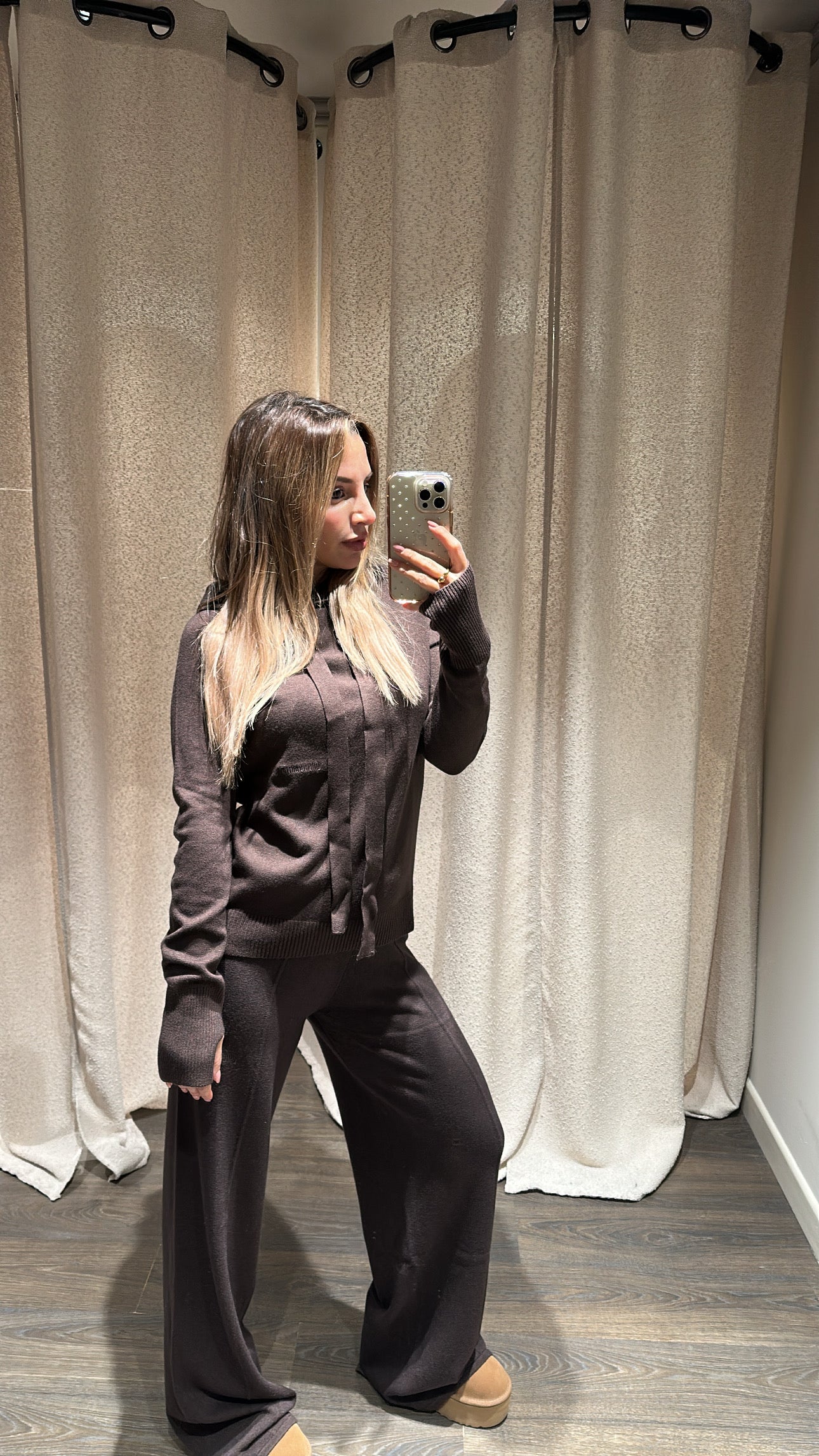 Pantalone in maglieria