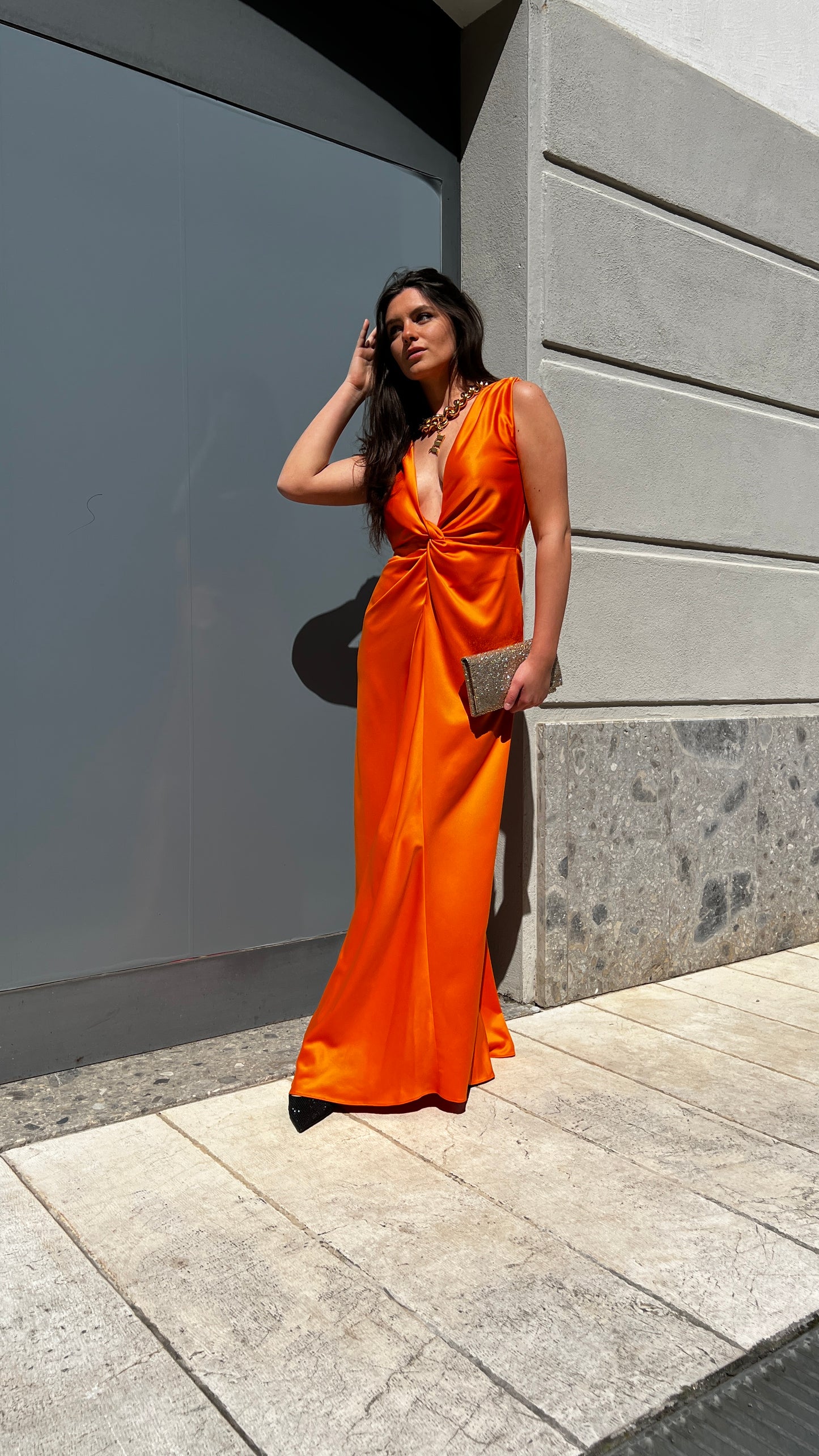 Abito arancio