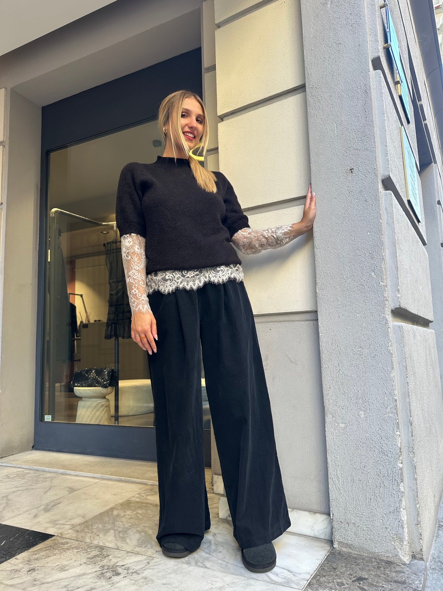 Pantalone in velluto