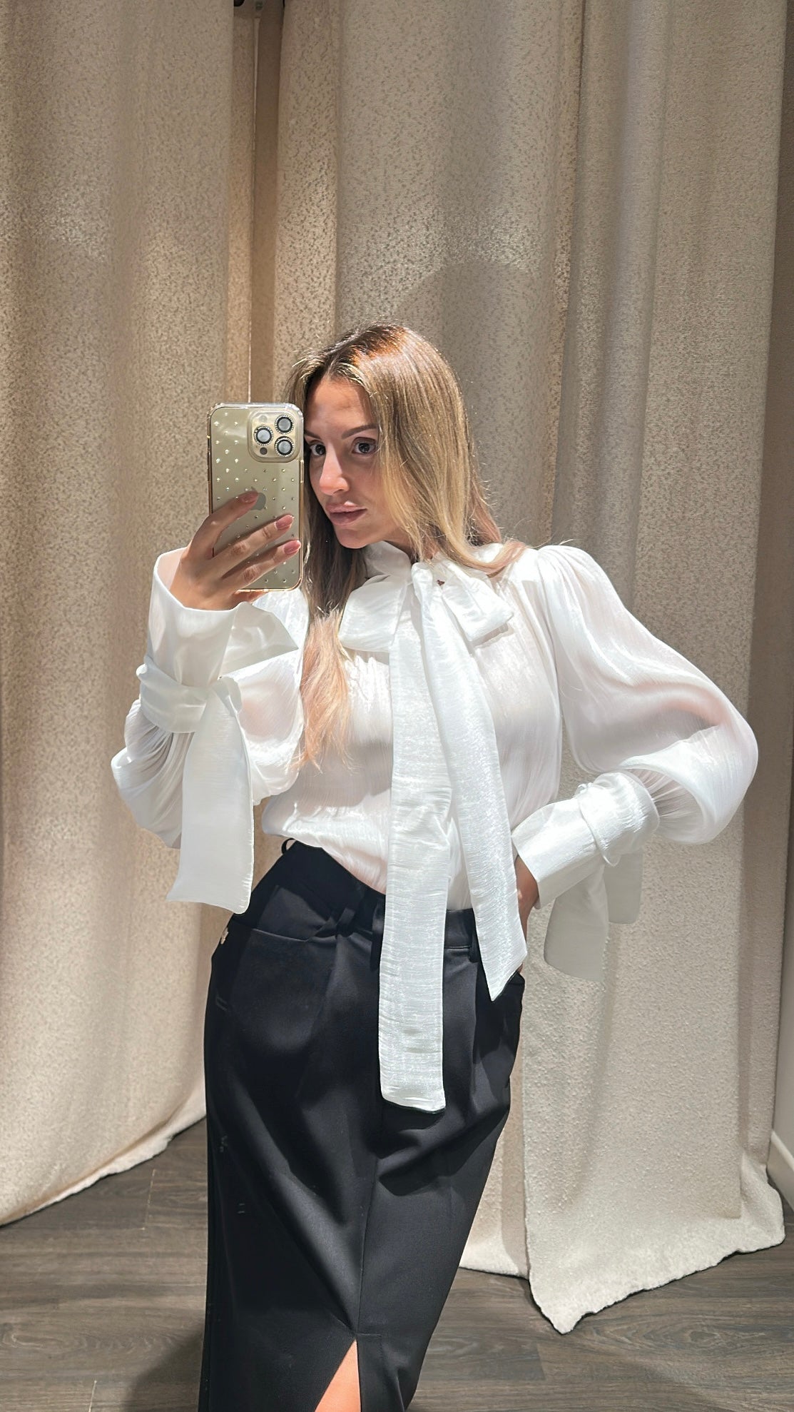 Blusa fiocchi