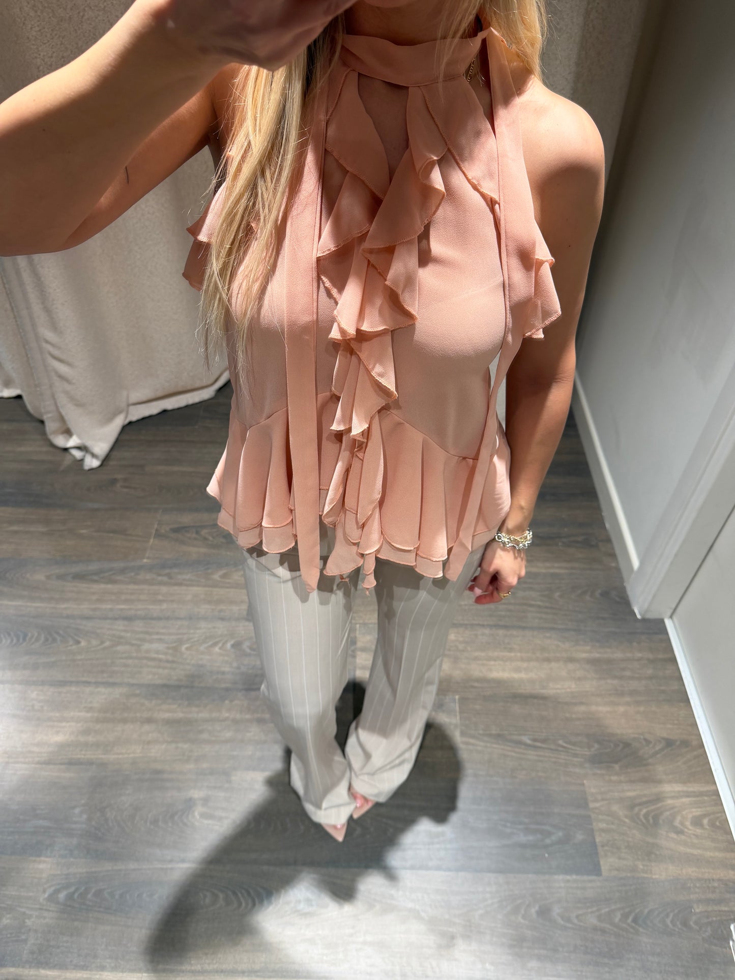 Blusa volant