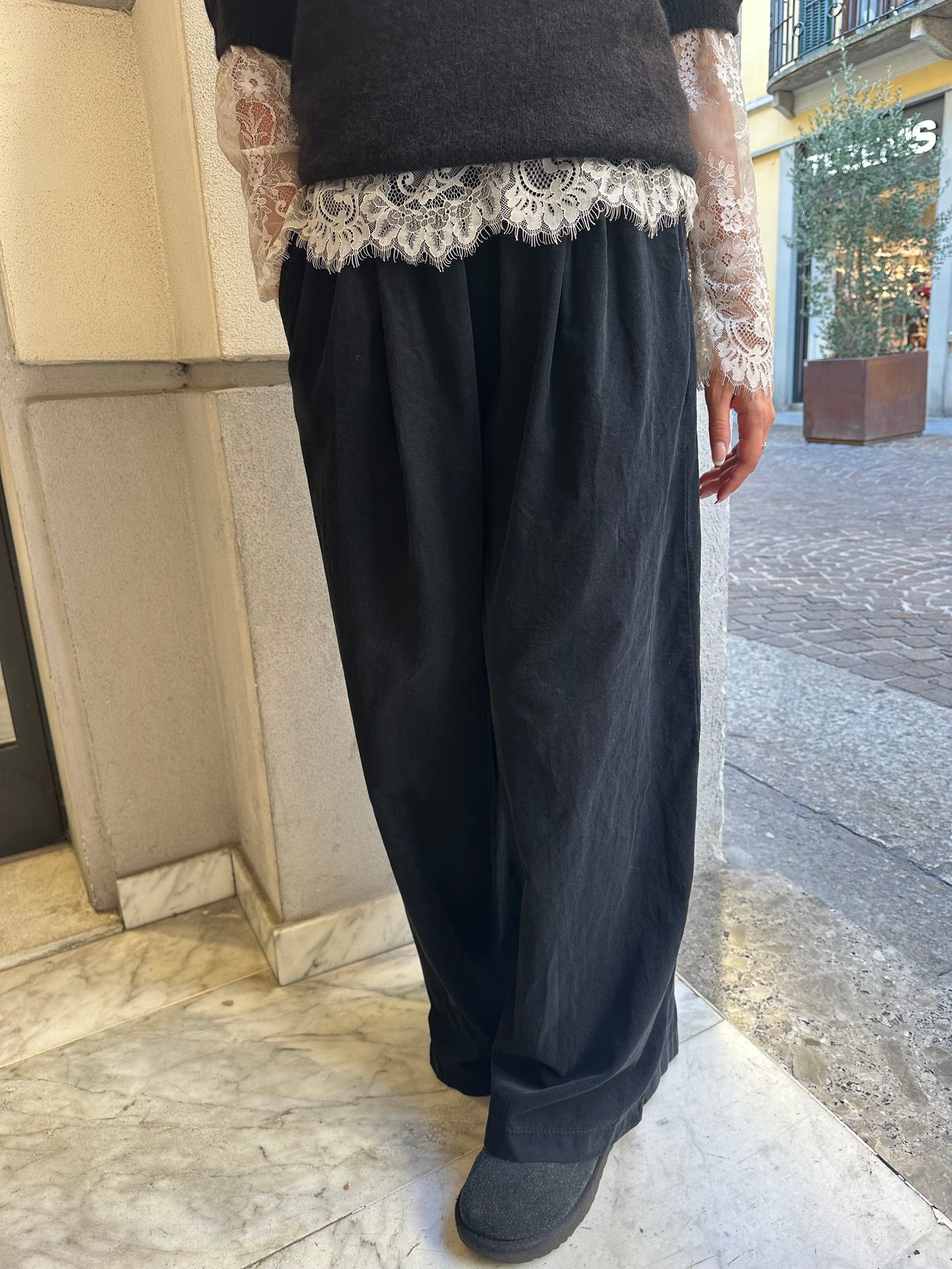 Pantalone in velluto