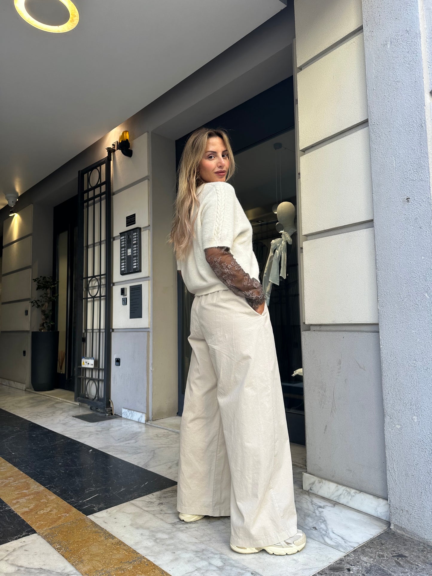 Pantalone in velluto