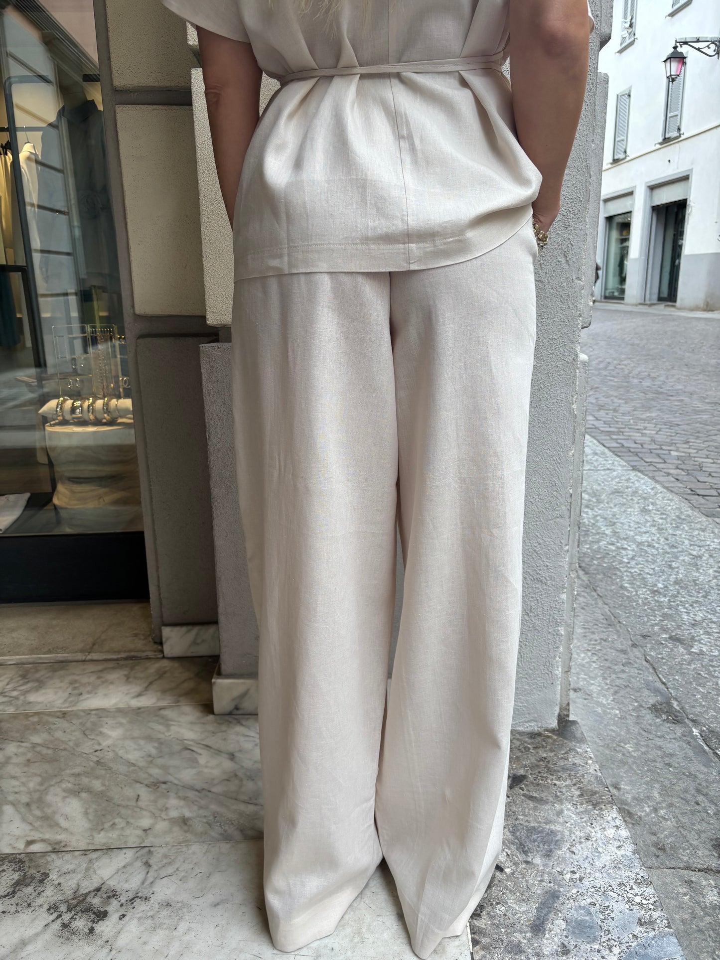Pantalone in lino