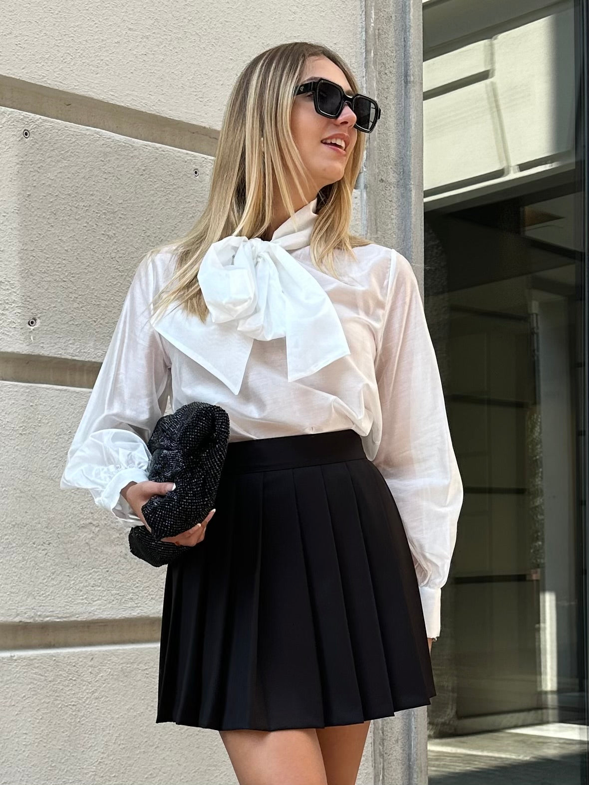 Blusa fiocco