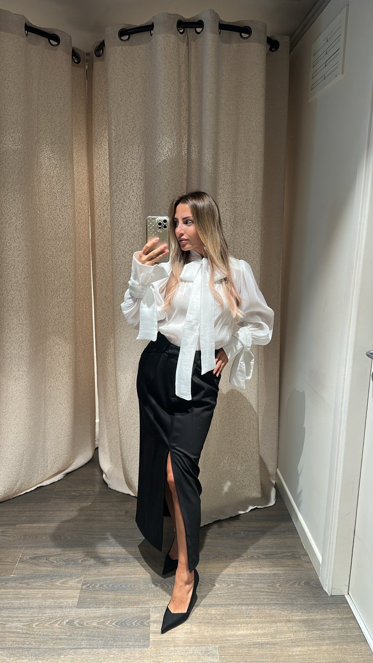 Blusa fiocchi