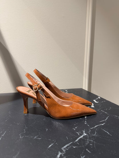 Slingback tabacco