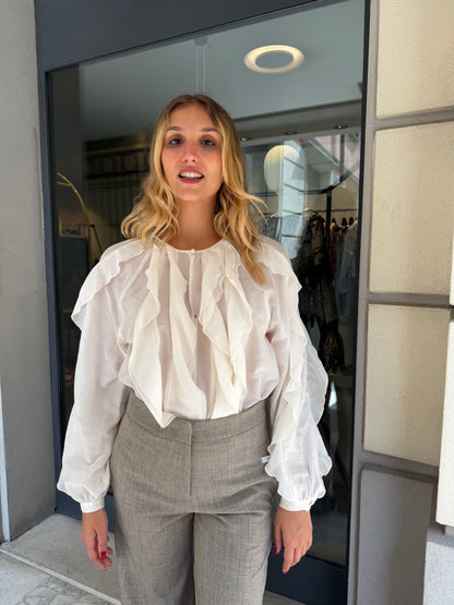 Blusa volant