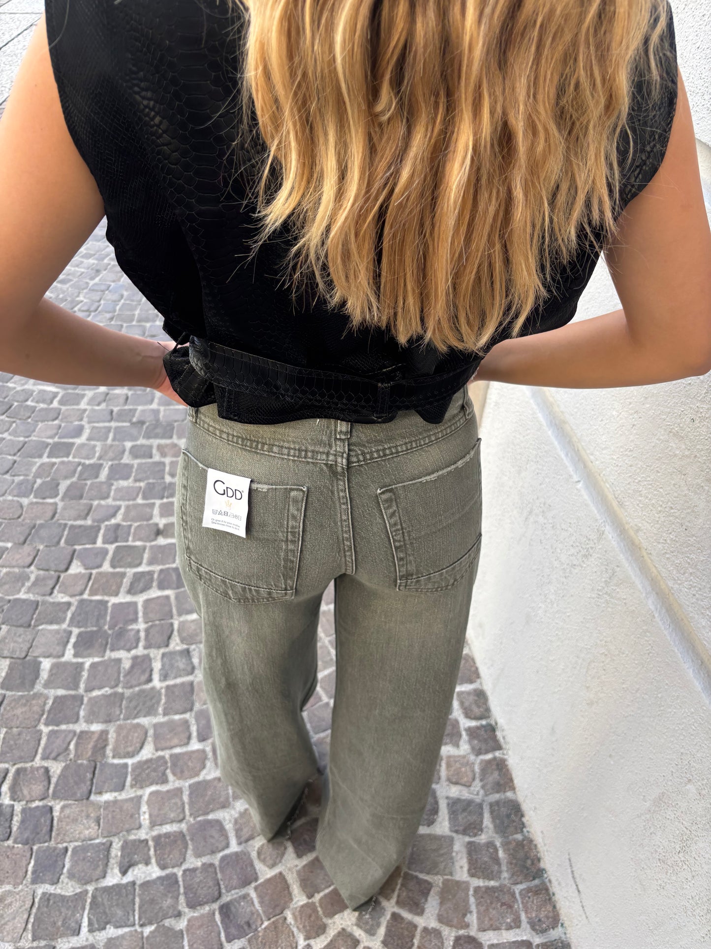Jeans slavato