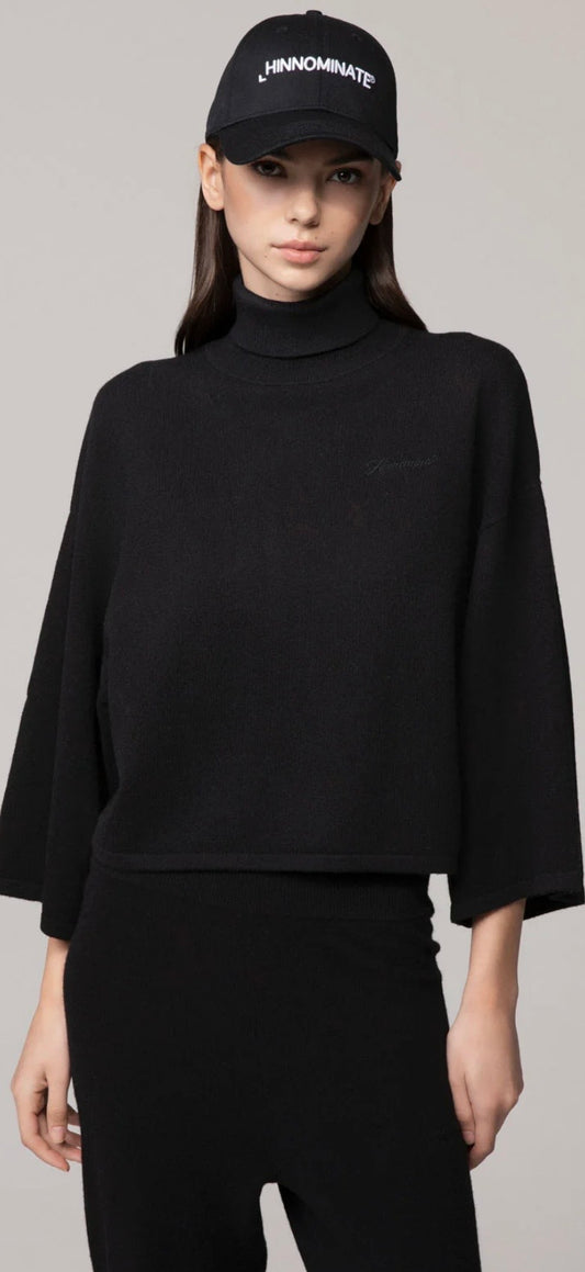 Maglia dolcevita corta