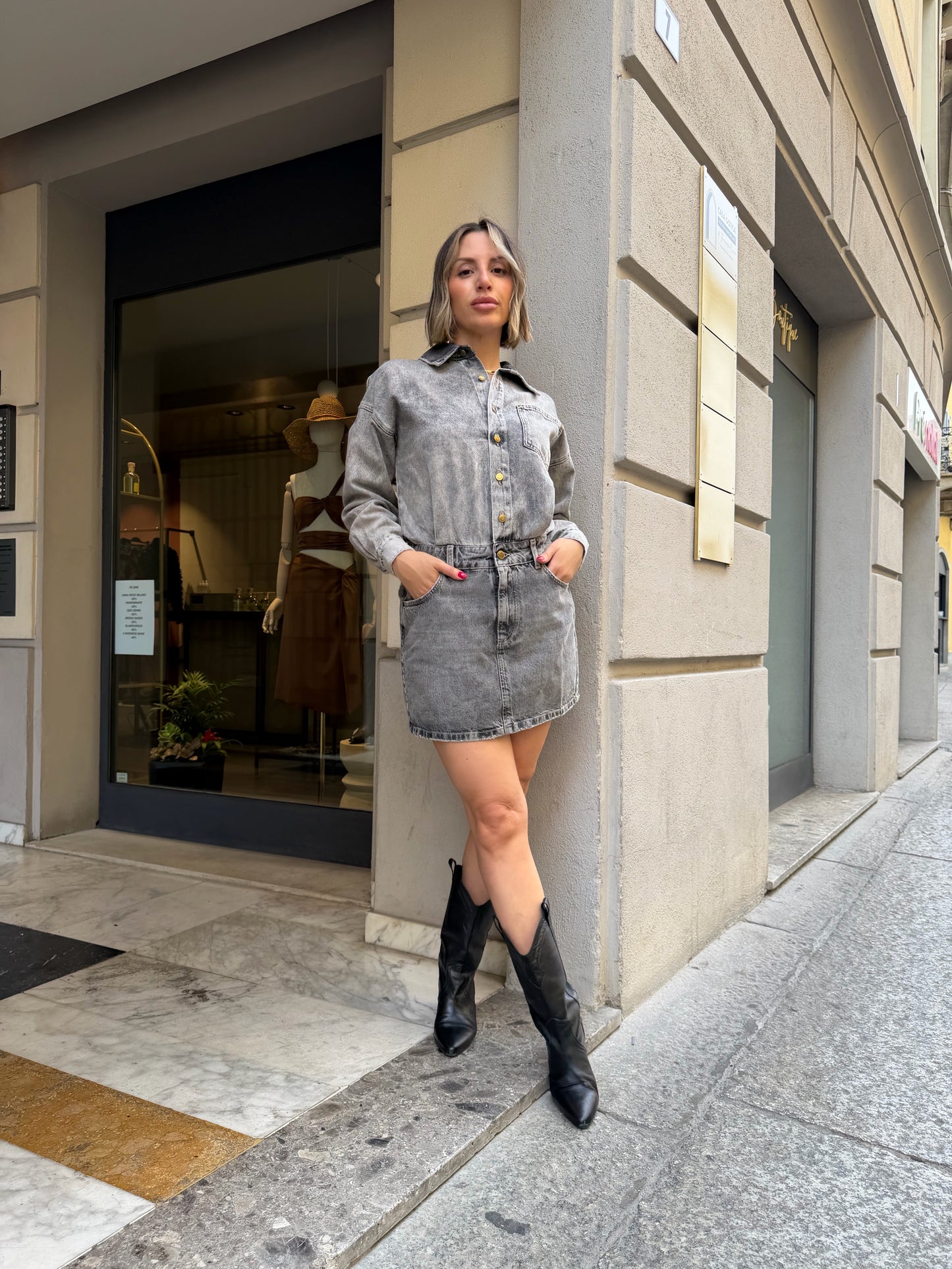 Abito in Denim