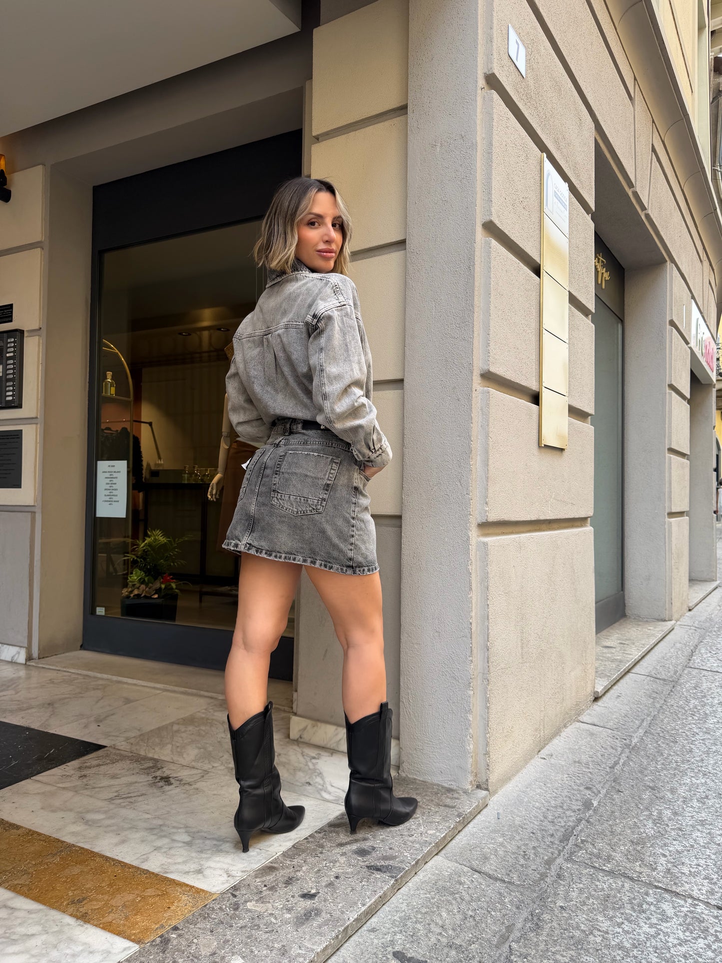 Abito in Denim