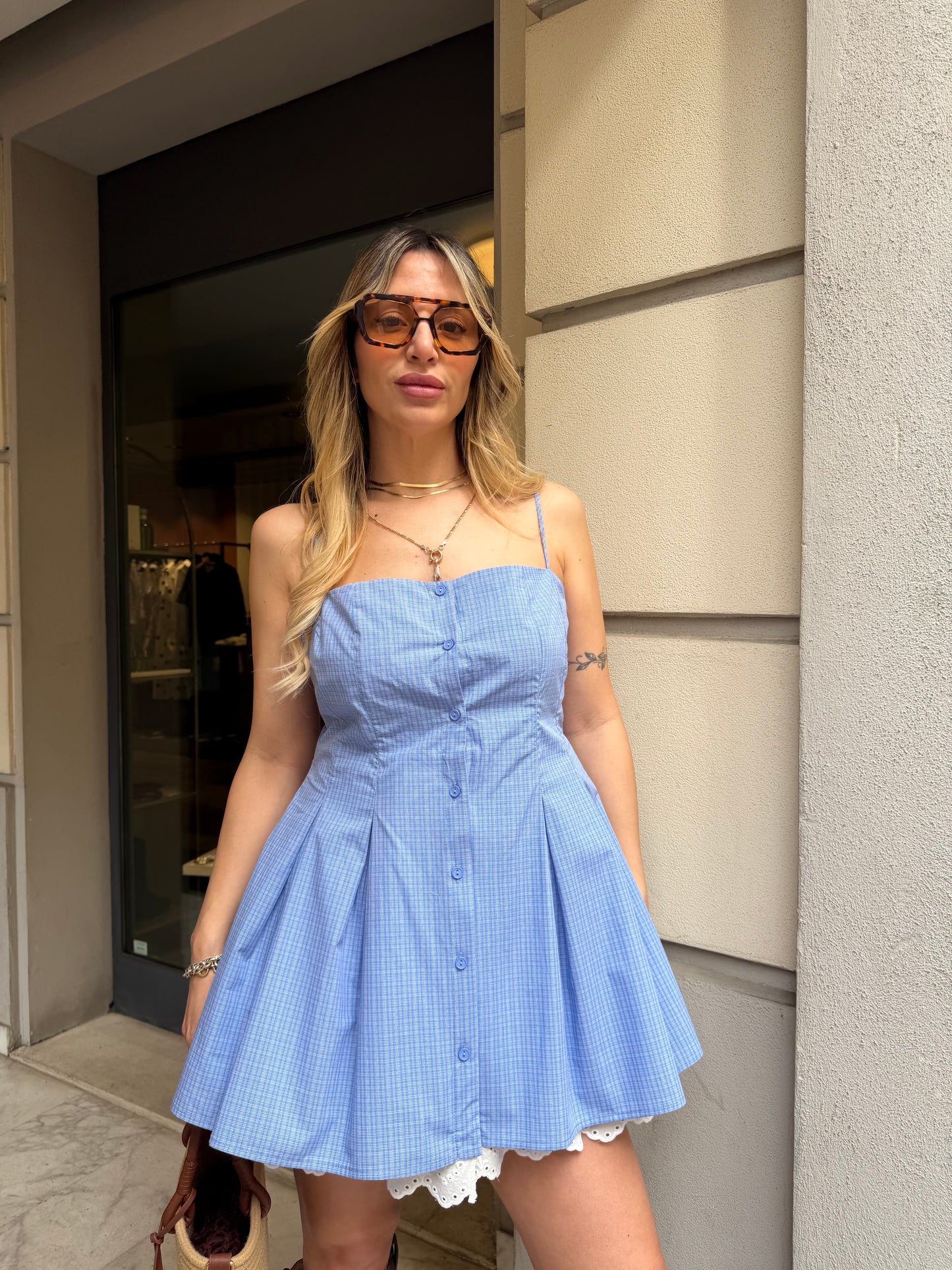 Abito azzurro