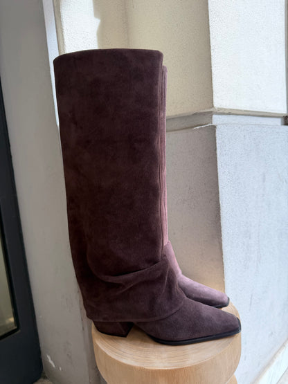 Stivale in suede