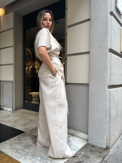 Pantalone in lino