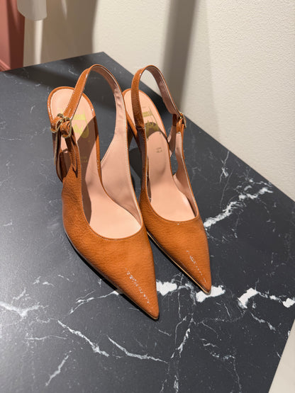 Slingback tabacco