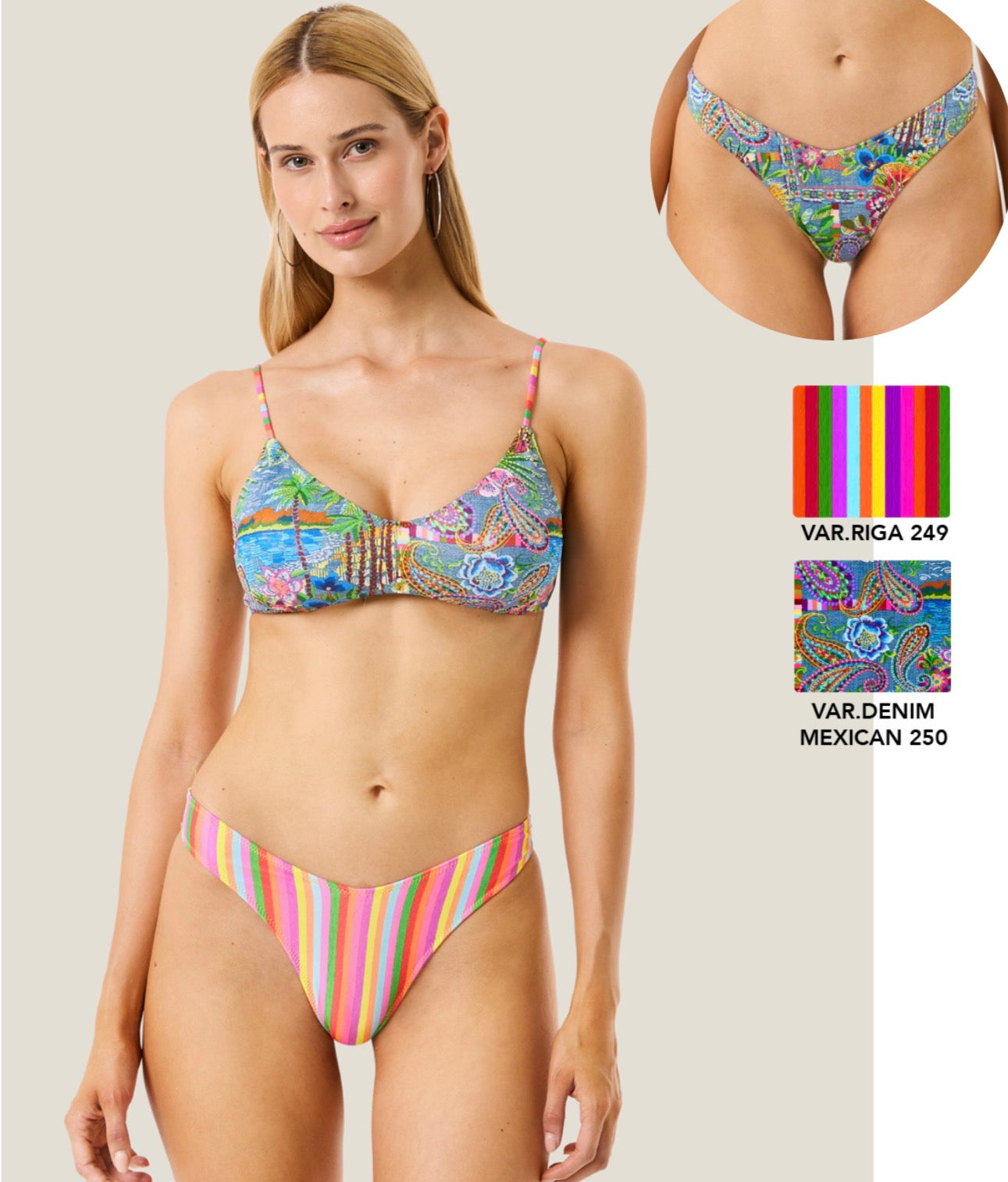 Bralette stampa