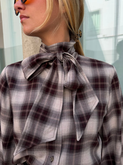 Blusa tartan