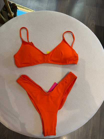 Bralette arancione