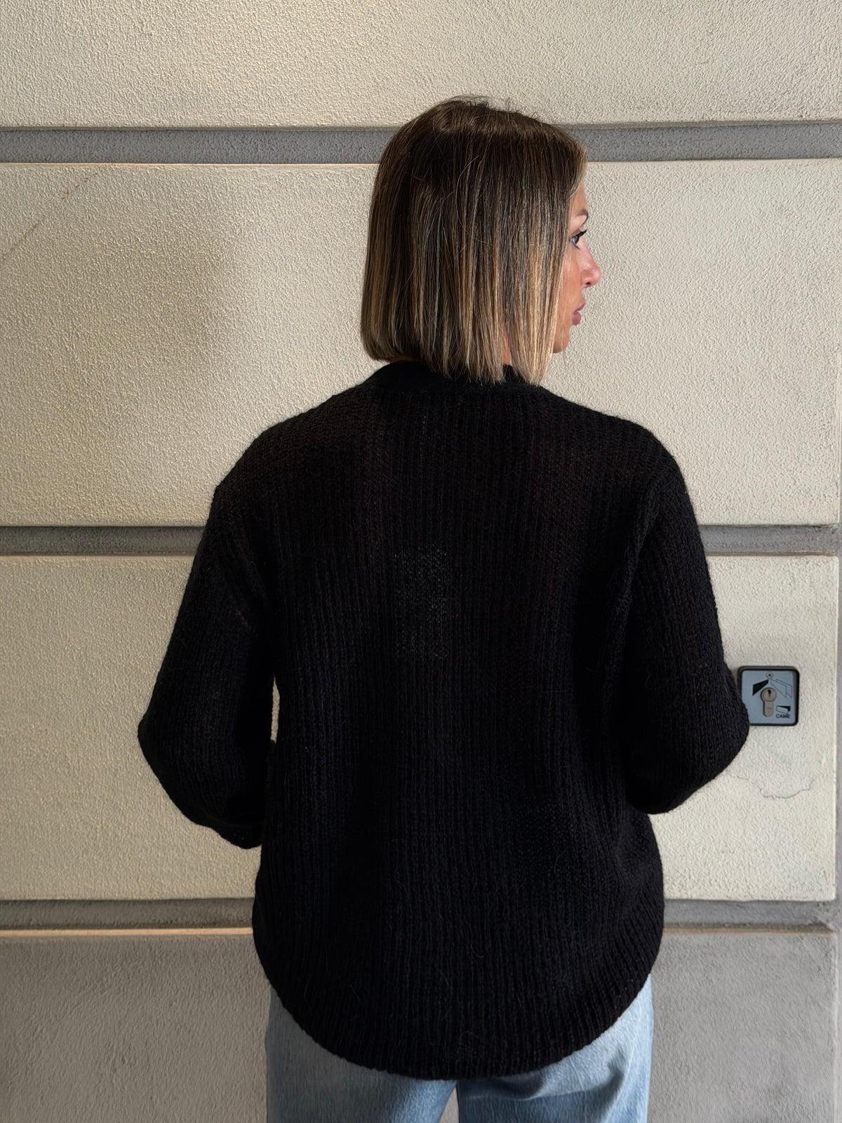 Cardigan nero