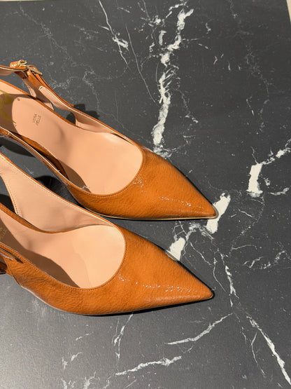 Slingback tabacco