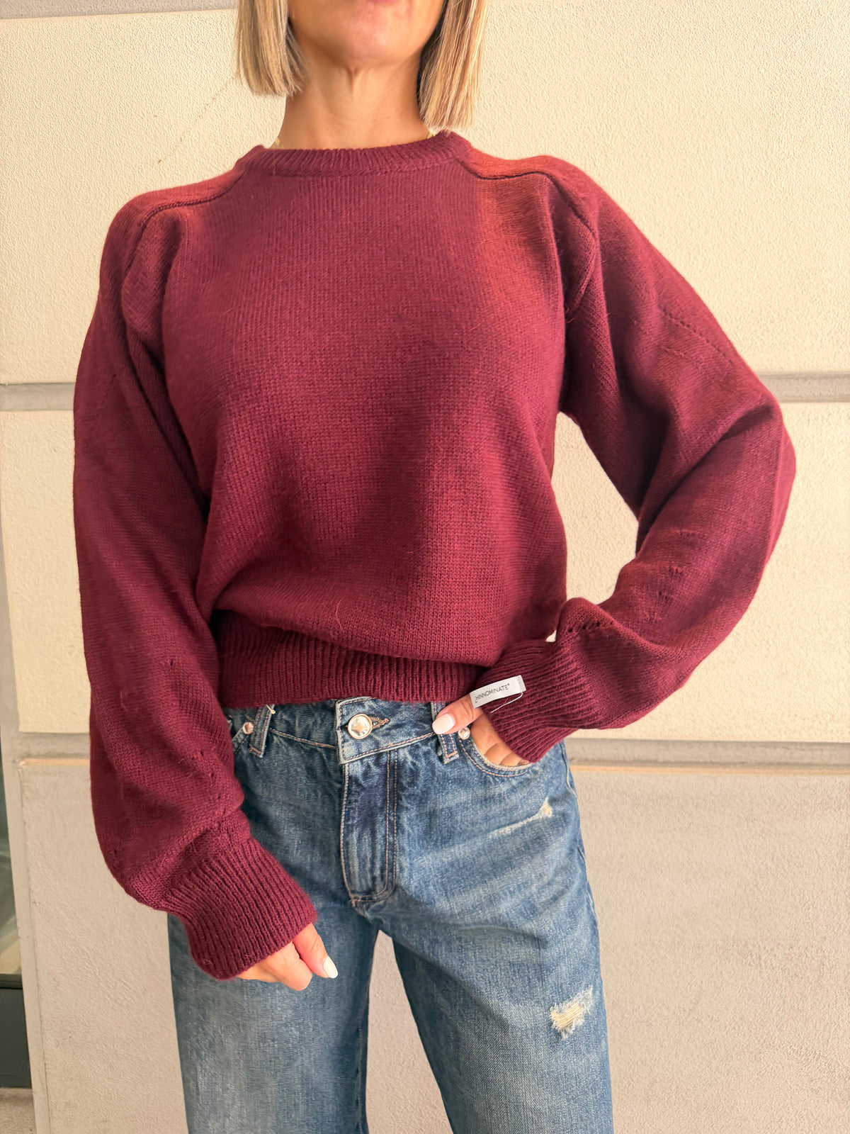 Maglia girocollo