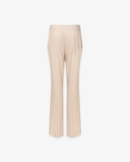 Pantalone gessato asciutto