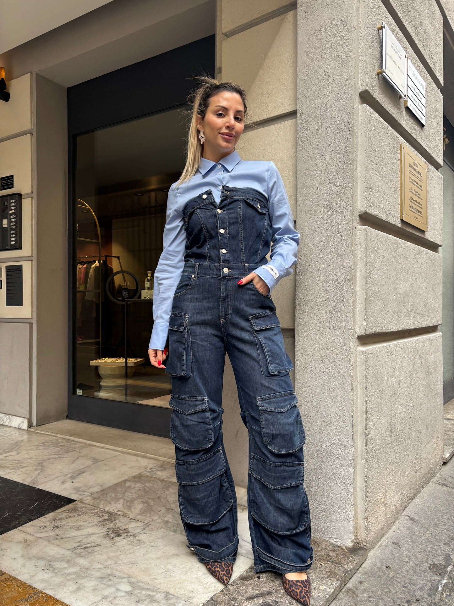 Tuta in denim