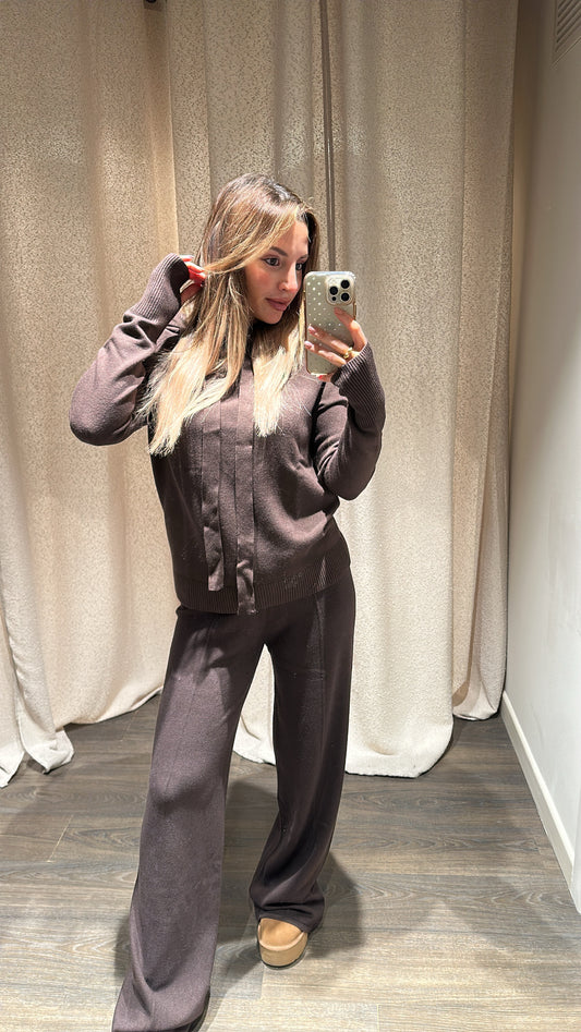 Pantalone in maglieria