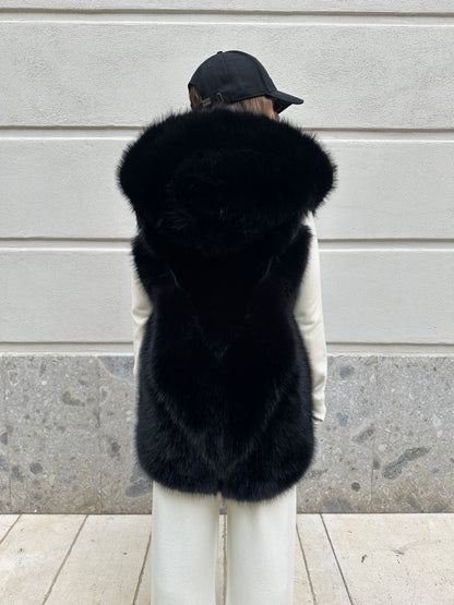 Gilet eco pelliccia