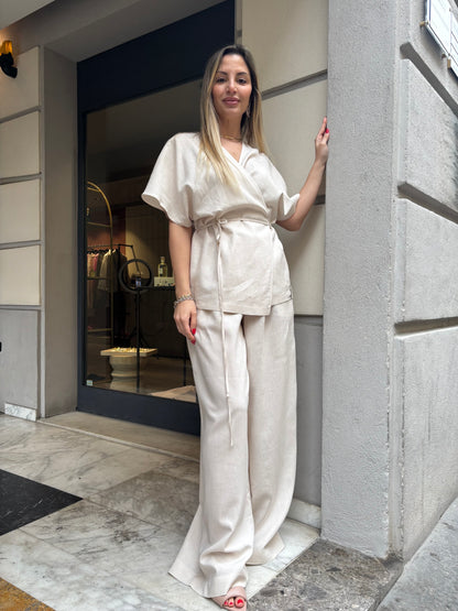 Pantalone in lino