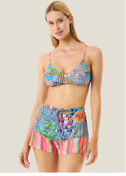 Shorts stampa