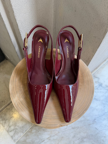 Slingback vernice