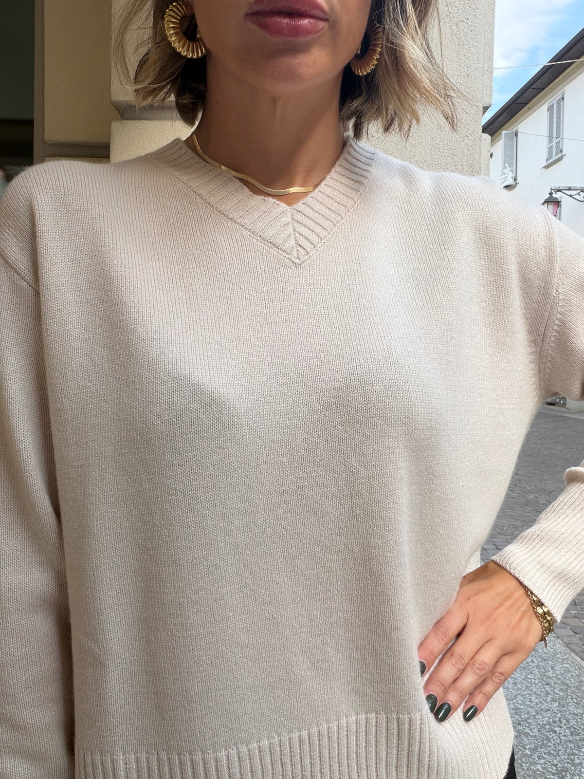 Maglia a V
