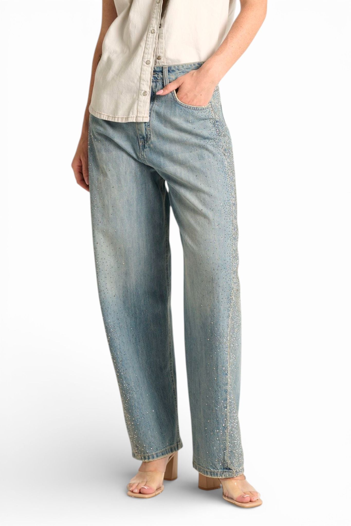 Jeans brillantini