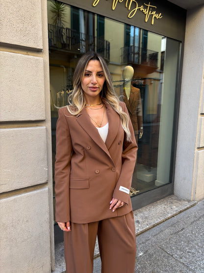 Tailleur moka