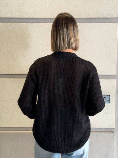 Cardigan nero