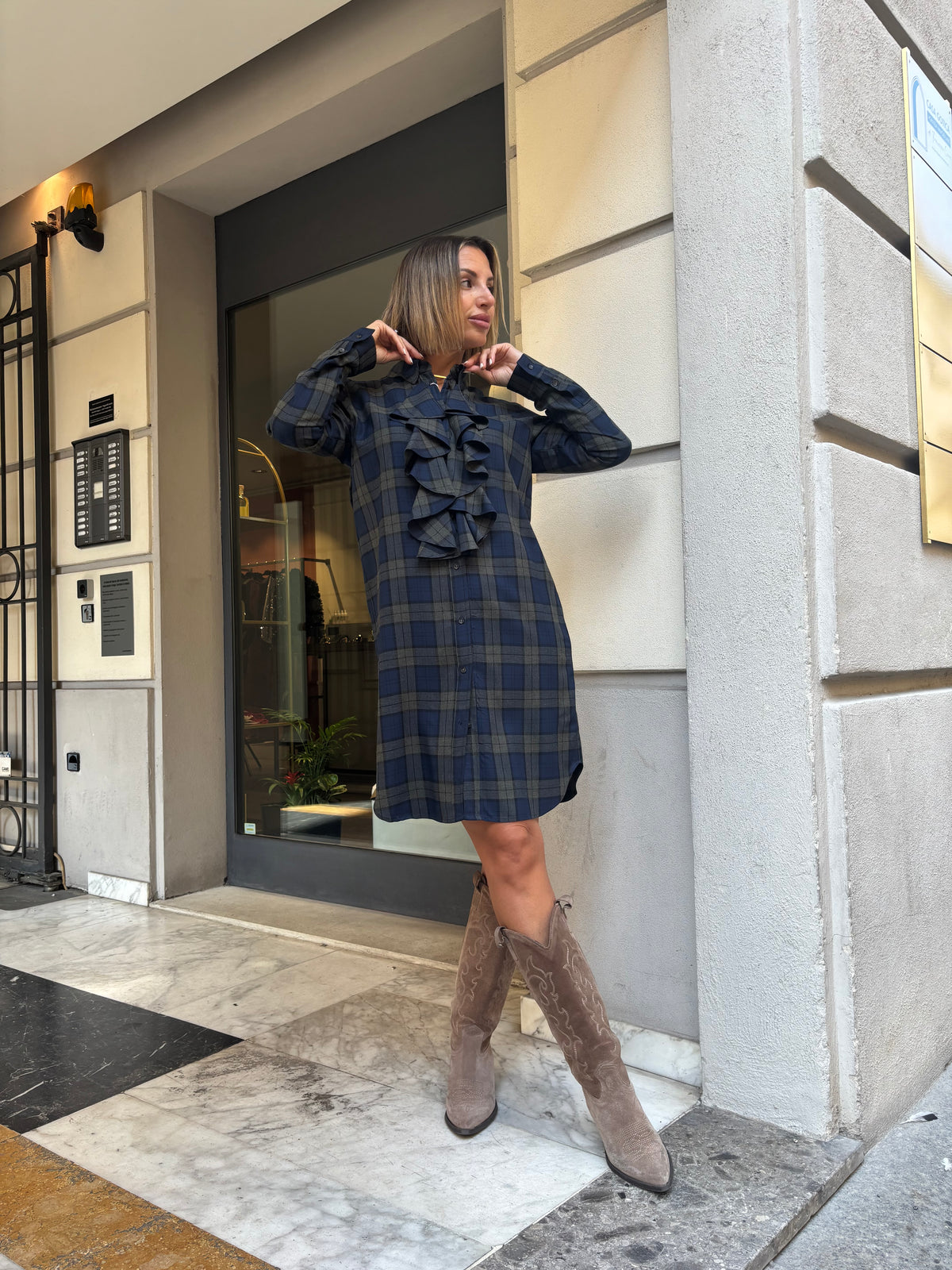 Abito tartan