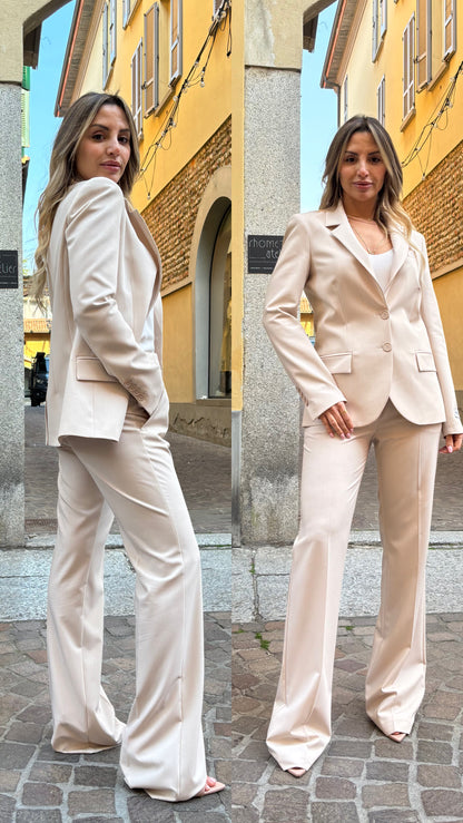 Tailleur beige