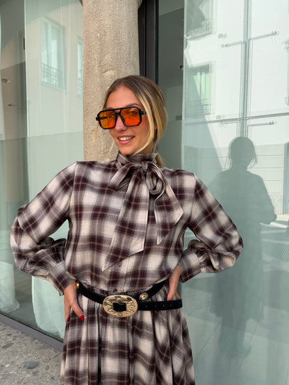 Blusa tartan