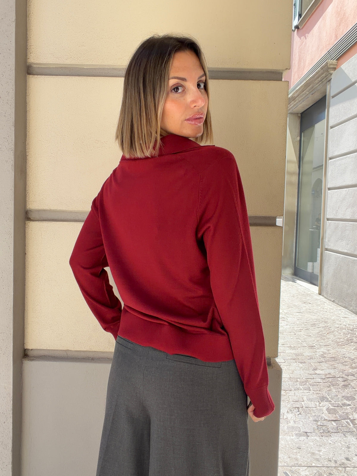Polo in lana