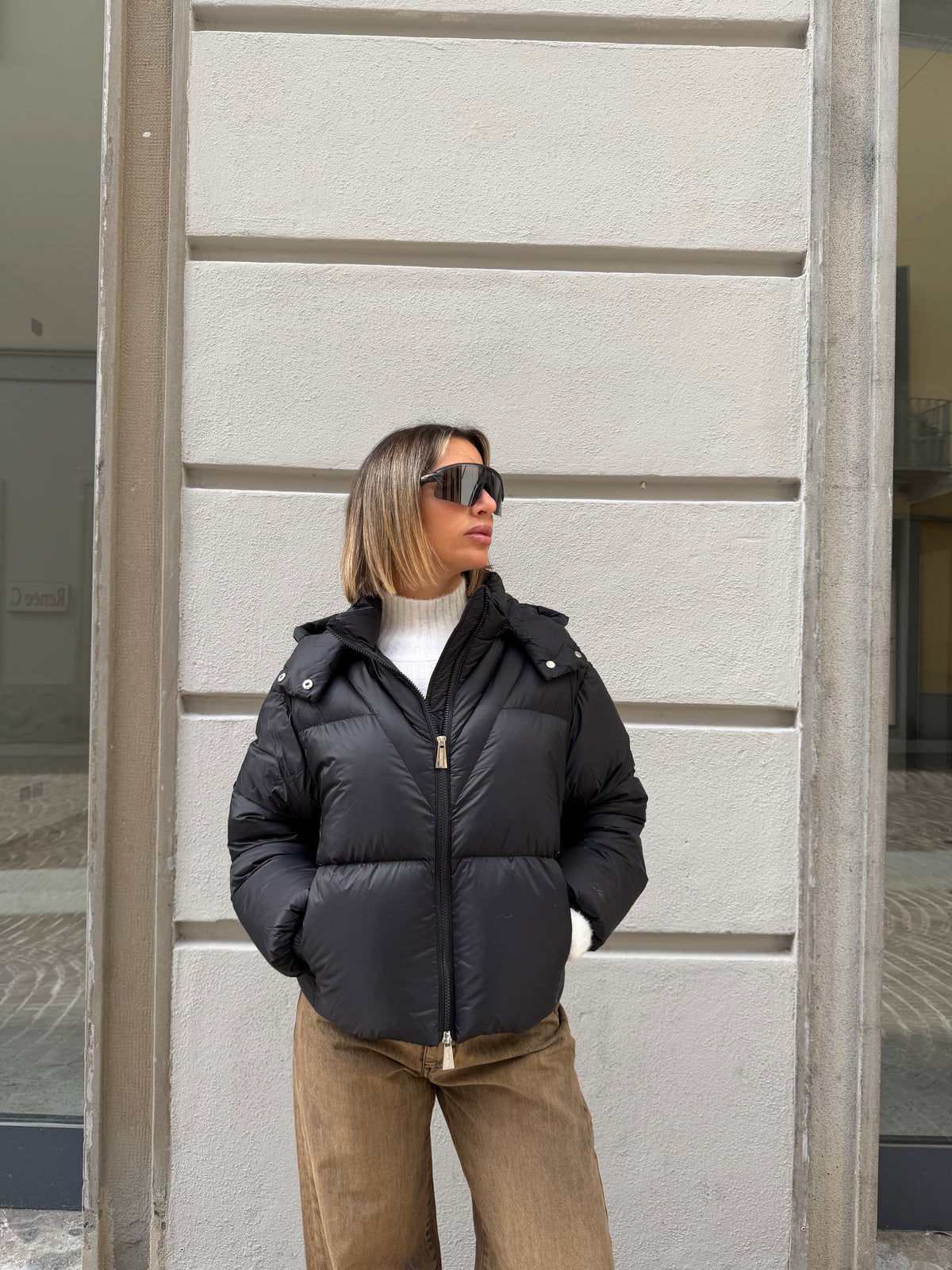 Piumino corto
