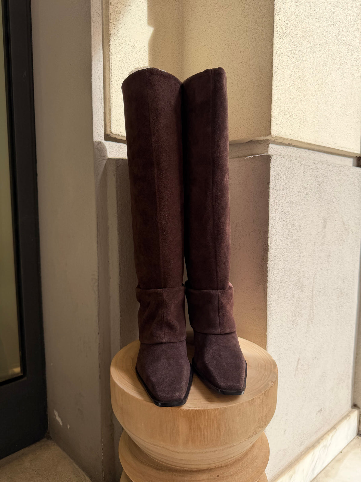 Stivale in suede