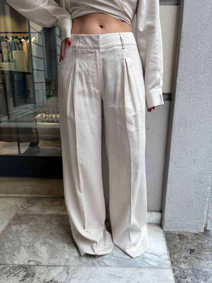 Pantalone in lino