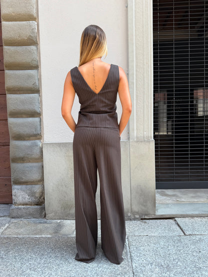 Gilet gessato