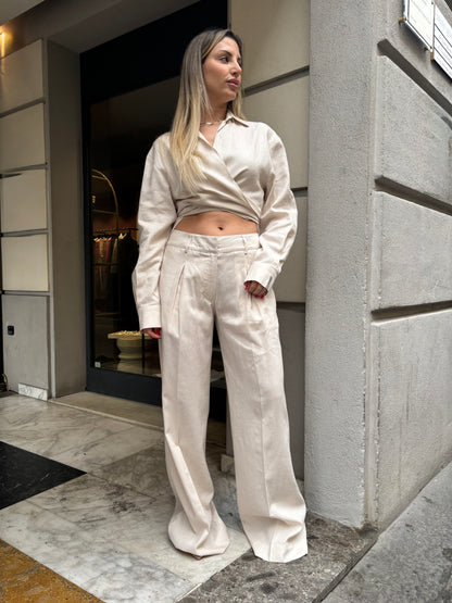 Pantalone in lino