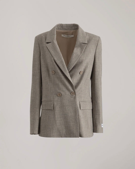 Giacca doppiopetto beige – Hinnominate